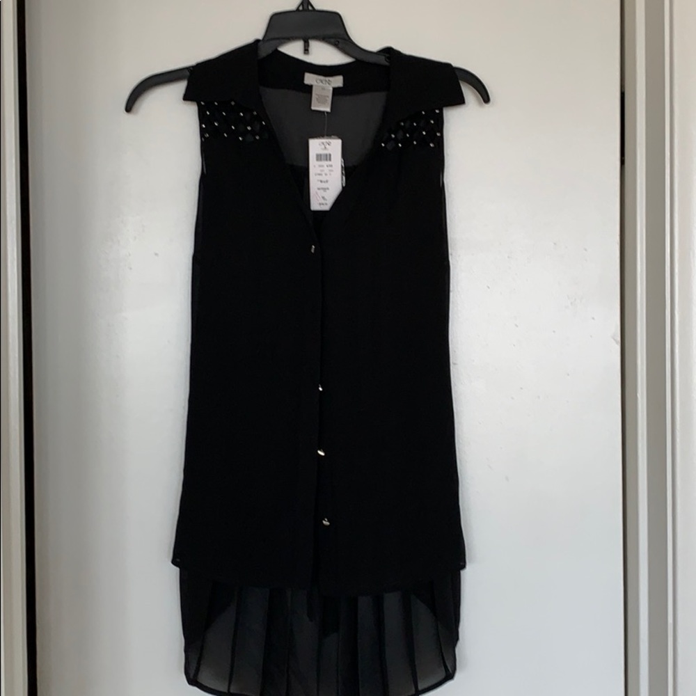 Elegant Top with studs at top